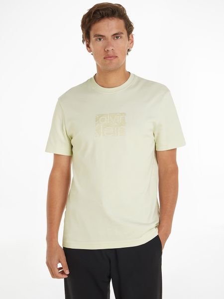 Camiseta con bordado Calvin Klein
