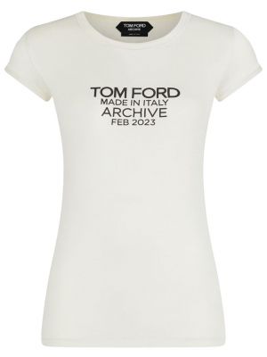 Футболка Tom Ford бежевая