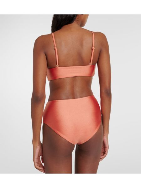 Bikiny s vysokým pásom Jade Swim červená