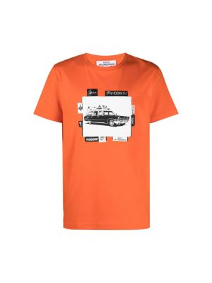 Koszulka A.p.c. pomarańczowa