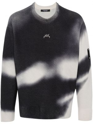 Пуловер бродиран с градиентным принтом A-cold-wall*