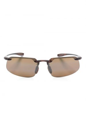 Слънчеви очила с градиентным принтом Maui Jim кафяво