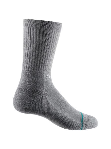 Меланжирани чорапи Stance сиво