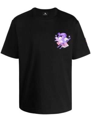 Bombažna majica Mauna Kea črna