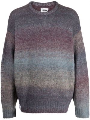 Пуловер с кръгло деколте Izzue виолетово