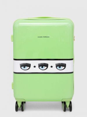Зелена валіза Chiara Ferragni