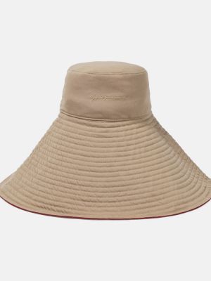 Oversize mütze Jacquemus beige