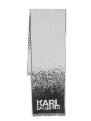 Κασκόλ με κρόσσια Karl Lagerfeld