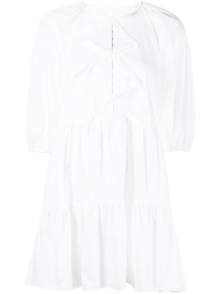 Sukienka z kokardą Cinq A Sept, biały