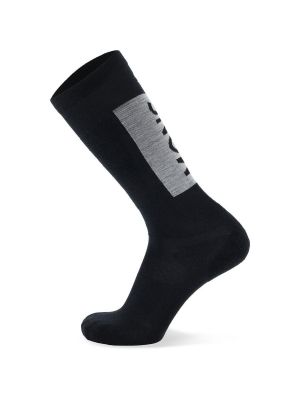 Чорапи от мерино вълна Mons Royale черно