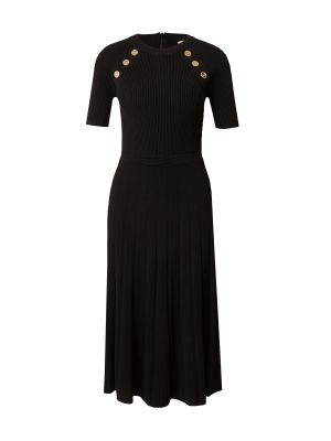 Плетена плетена рокля Michael Michael Kors черно