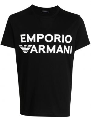 T-shirt Emporio Armani svart