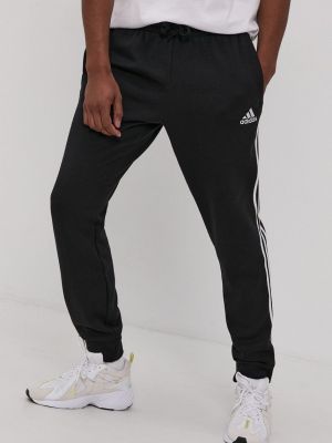 Fleece nadrág Adidas fekete