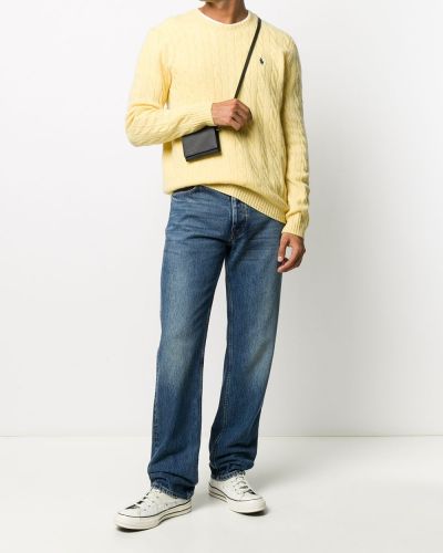 Jersey de punto de tela jersey Polo Ralph Lauren amarillo
