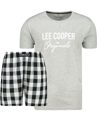 Pyžamo Lee Cooper sivá