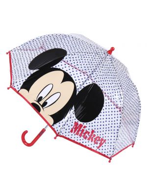 Vihmavari Mickey valge
