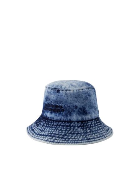 Niebieski kapelusz bawełniany Isabel Marant