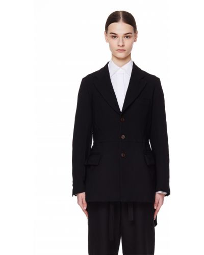 Пиджак с вырезом Comme Des Garçons, черный