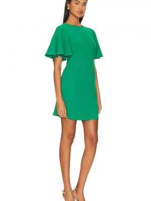 Платье мини Amanda Uprichard зеленое