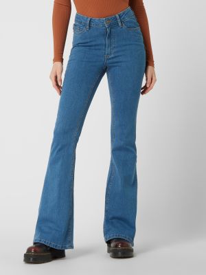Jeansy z wysoką talią Urban Classics niebieskie