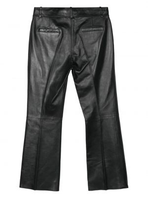 Pantalon en cuir Stand Studio noir