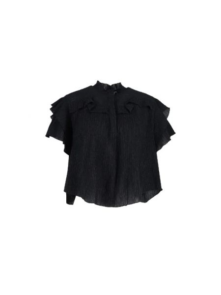 Jedwabny top Isabel Marant Pre-owned czarny