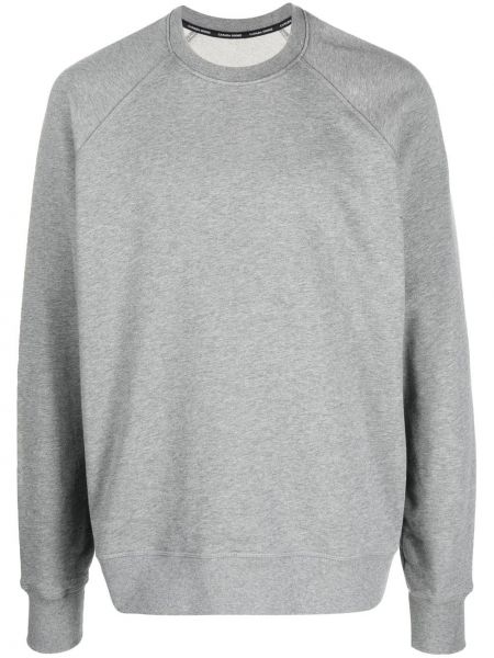 Sweatshirt mit rundem ausschnitt Canada Goose grau