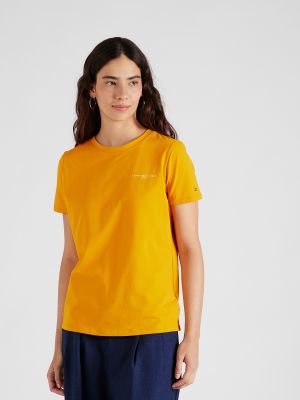 Marškinėliai Tommy Hilfiger oranžinė
