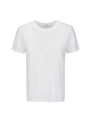 Koszulka slim fit Agolde biała