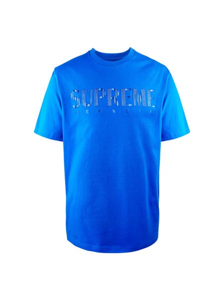 T-shirt Supreme bleu