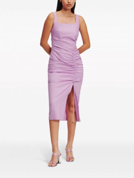 Midi suknele Karl Lagerfeld violetinė