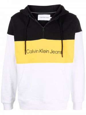 Hettegenser Calvin Klein Jeans hvit