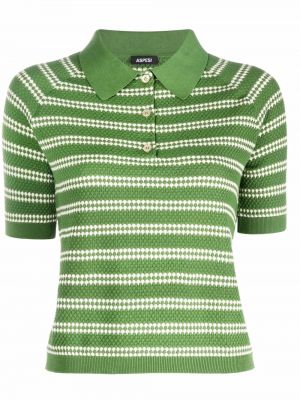 T-shirt maglia Aspesi, verde