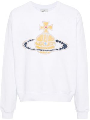 Sweatshirt mit print Vivienne Westwood weiß