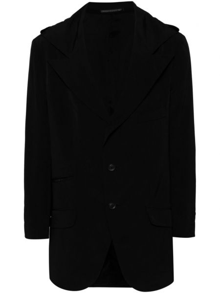 Hætte blazer Yohji Yamamoto sort