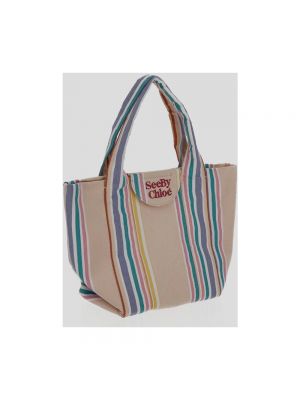 Shopper handtasche mit taschen See By Chloé