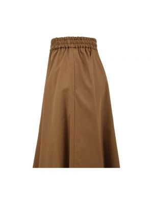 Falda larga Aspesi marrón