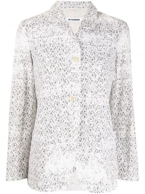 Bunda s potiskem Jil Sander Pre-owned - bílá