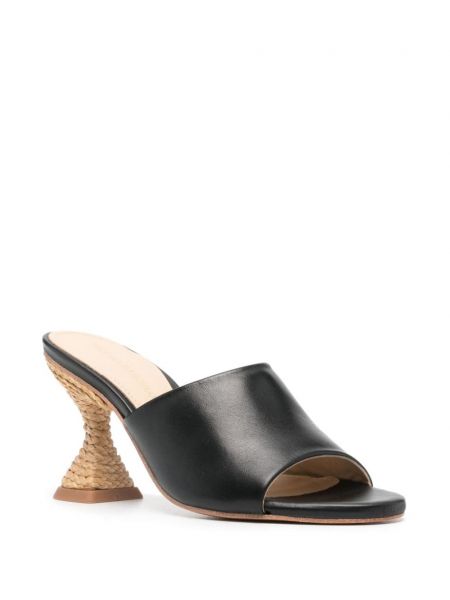Sandály na podpatku Paloma Barceló černé