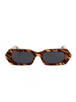 Sonnenbrille mit tiger streifen Celine braun