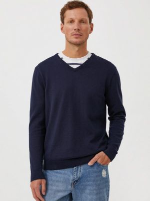 Пуловер Finn Flare синий