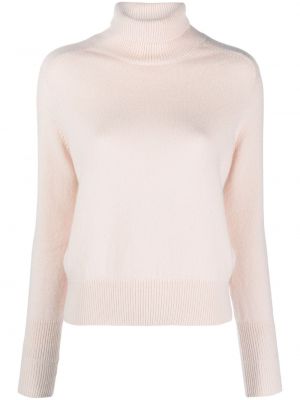 Вълнен пуловер Victoria Beckham розово