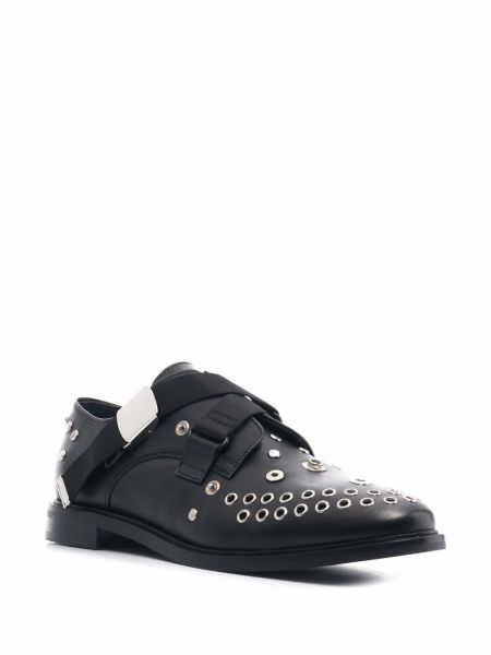 Zapatos oxford con apliques Mcq negro