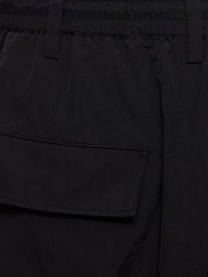 Najlonske hlače Y-3 crna