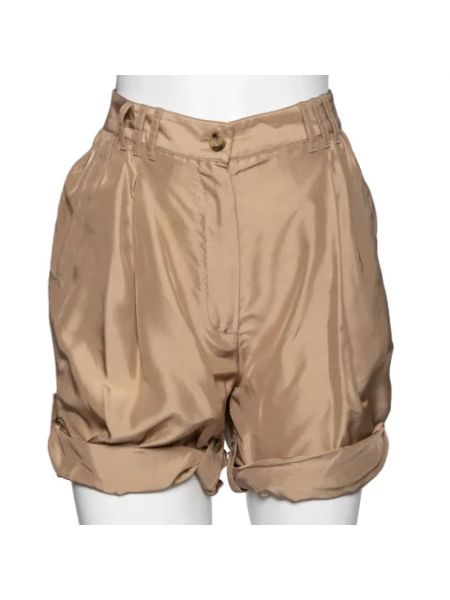 Seiden shorts Dolce & Gabbana Pre-owned beige