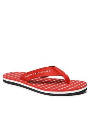 Tongs Tommy Hilfiger rouge
