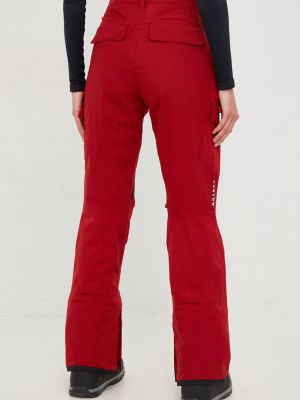 Kalhoty Burton červené