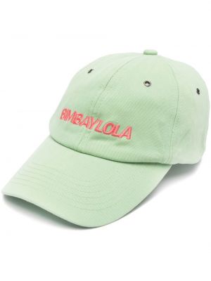 Bomull brodert cap Bimba Y Lola grønn