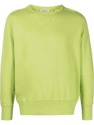 Bombažni pulover Levi's: Made & Crafted zelena
