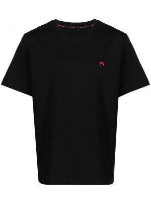 T-shirt ricamato Marine Serre nero